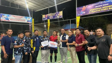 Ketua DPD AMPI Sumut Hadiri Penutupan Turnamen Futsal
