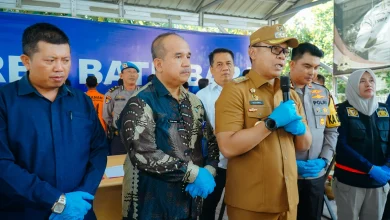Pj. Nizhamul Turut Serta Musnahkan 2 Kg Sabu