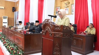 Rapat Paripurna Penyampaian Nota LKPJ Bupati Batu Bara Tahun 2023