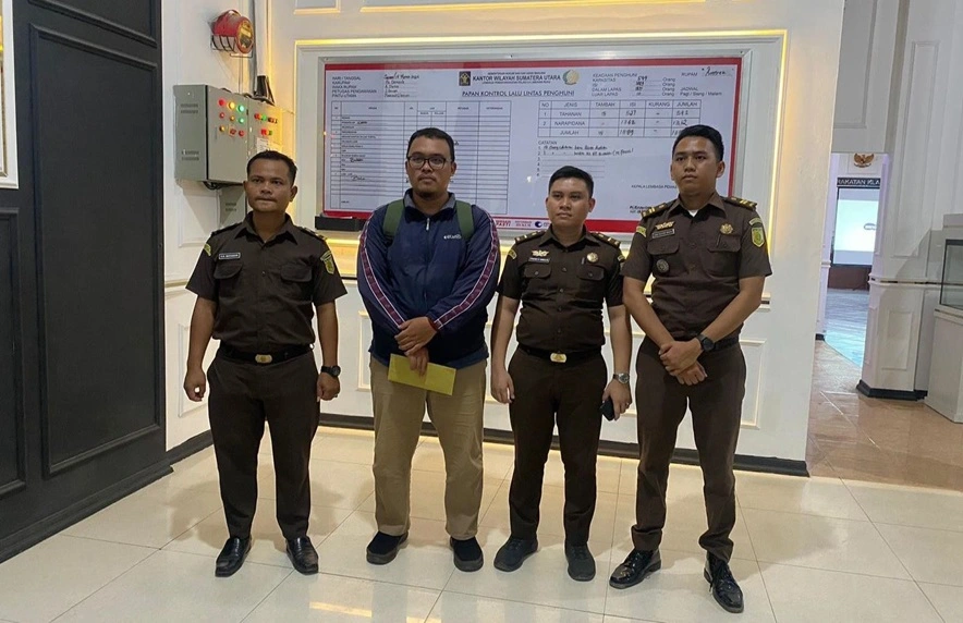 Tim JPU Lakukan Penahanan Tersangka Penyebaran Hoax Pemilu dan Serahkan Berkas Perkara ke PN Kisaran