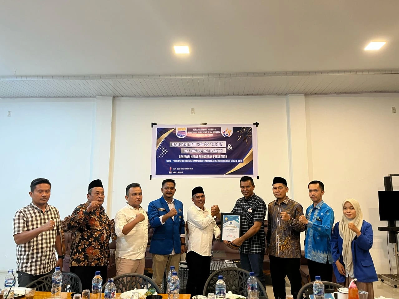 Peringati HARLAH ke-65, PCP PMII Batu Bara Gelar Dialog Lawan Narkoba