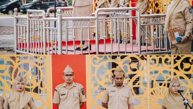 Bapenda Batu Bara Jadi Petugas Apel Gabungan ASN