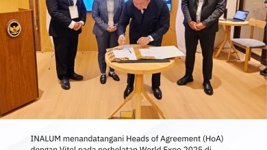 Inalum Teken Kerja Sama Global di Perhelatan World Expo 2025 di Osaka
