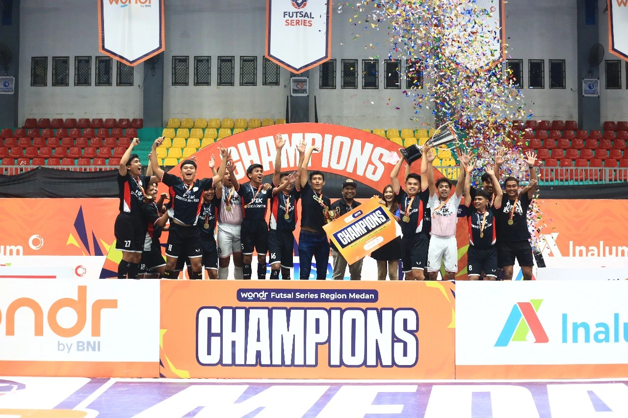 INALUM Dukung Semangat dan Potensi Generasi Muda Lewat Wondr Futsal Series 2025 Regional Medan