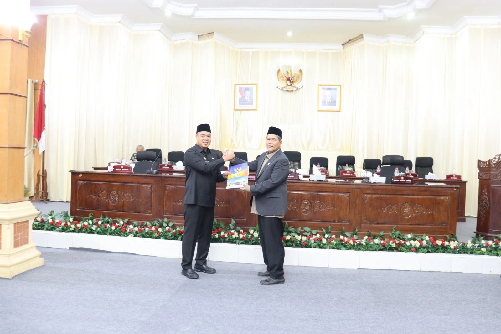 Wabup Syafrizal Sampaikan Nota Ranperda Penyelenggaraan SPAM pada Rapat Paripurna DPRD Batu Bara