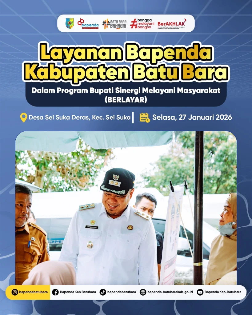 Bapenda Batu Bara Hadirkan Layanan Pajak Daerah Lewat Program Berlayar di Desa Sei Suka Deras
