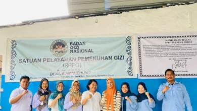 Pastikan Keamanan Pangan Program MBG, SPPG Sei Suka Deras Jalani Pengawasan Higiene dan Sanitasi