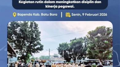 Bapenda Kabupaten Batu Bara Gelar Apel Pagi, Perkuat Disiplin dan Budaya Kerja Profesional