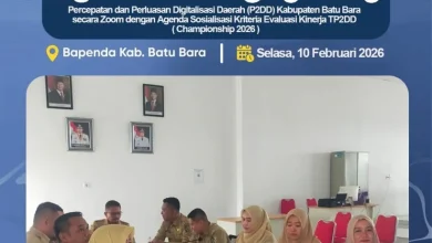 Sekda Wakili Bupati Batu Bara Hadiri HLM Rakorwil P2DD 2026, Bahas Evaluasi TP2DD Championship dan Penguatan Digitalisasi Daerah