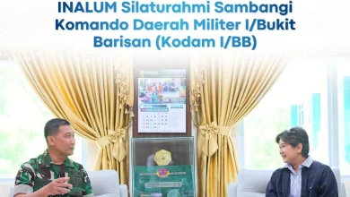 Perkuat Sinergi dan Kolaborasi, INALUM Silaturahmi Sambangi KODAM I/BB