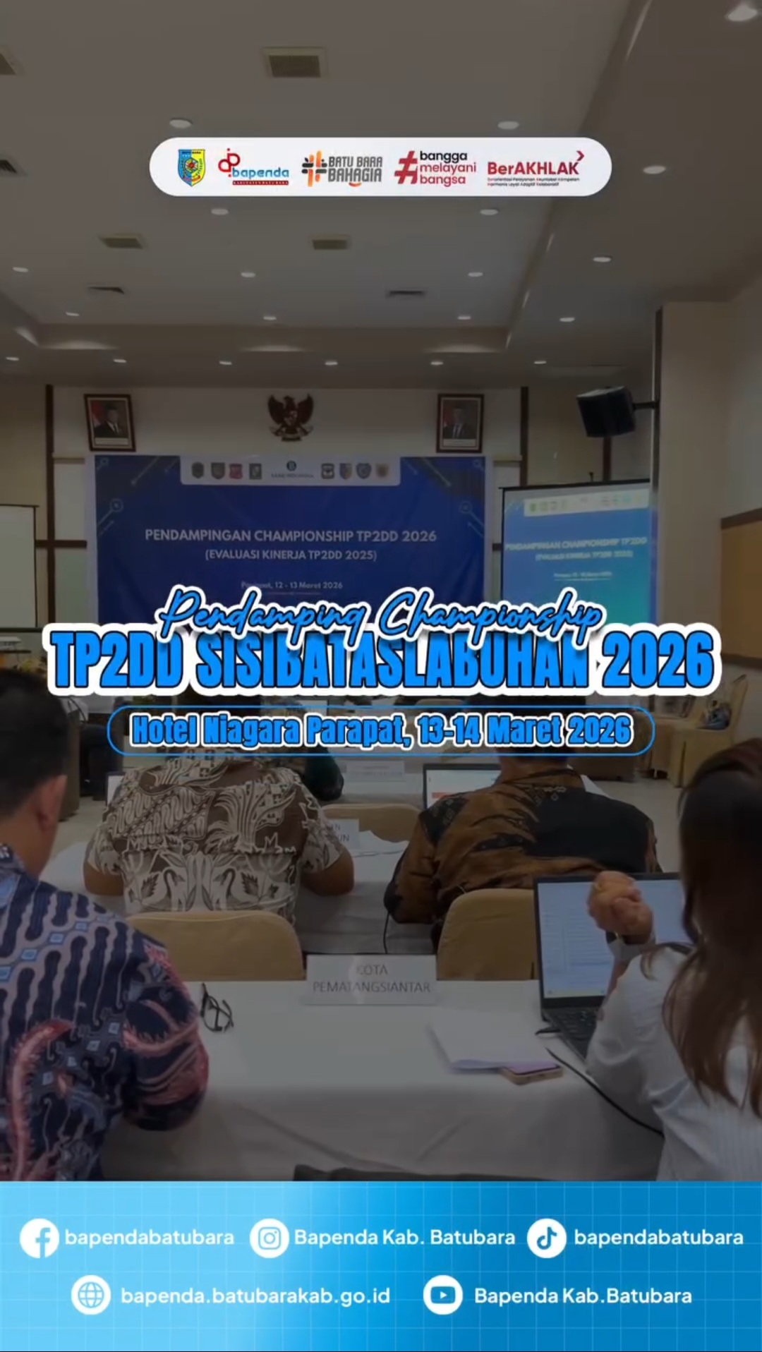 Ikuti Kegiatan TP2DD 2026, Bapenda Batu Bara Dorong Transaksi Non-Tunai