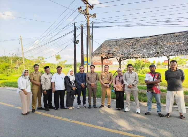 DPRD Batu Bara Tinjau Lahan Pintu Tol, Siap Kawal Pembangunan Pusat UMKM
