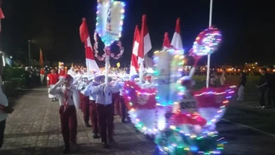 Sambut HUT RI ke-81 Tahun 2026, INALUM Gelar Pawai Obor